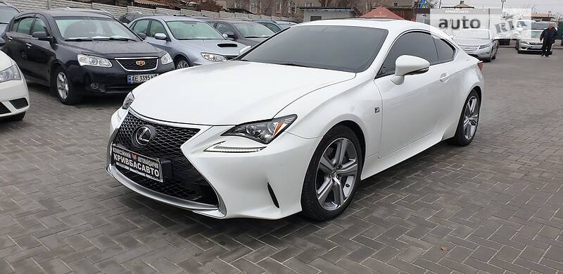 Купе Lexus RC 2016 в Кривому Розі