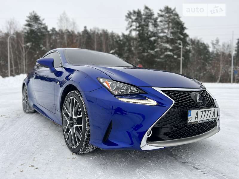 Купе Lexus RC 2018 в Ковелі