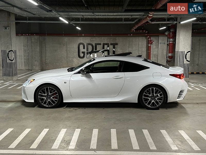 Купе Lexus RC 2014 в Львове