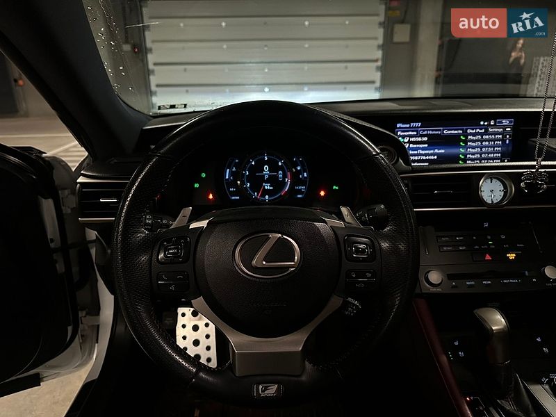 Купе Lexus RC 2014 в Львове