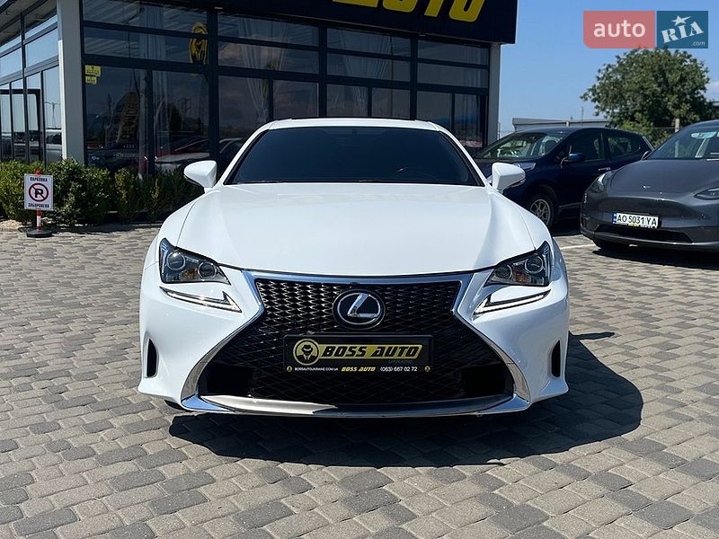 Купе Lexus RC 2016 в Мукачево фото 2 Купе Lexus RC 2016 в Мукачево