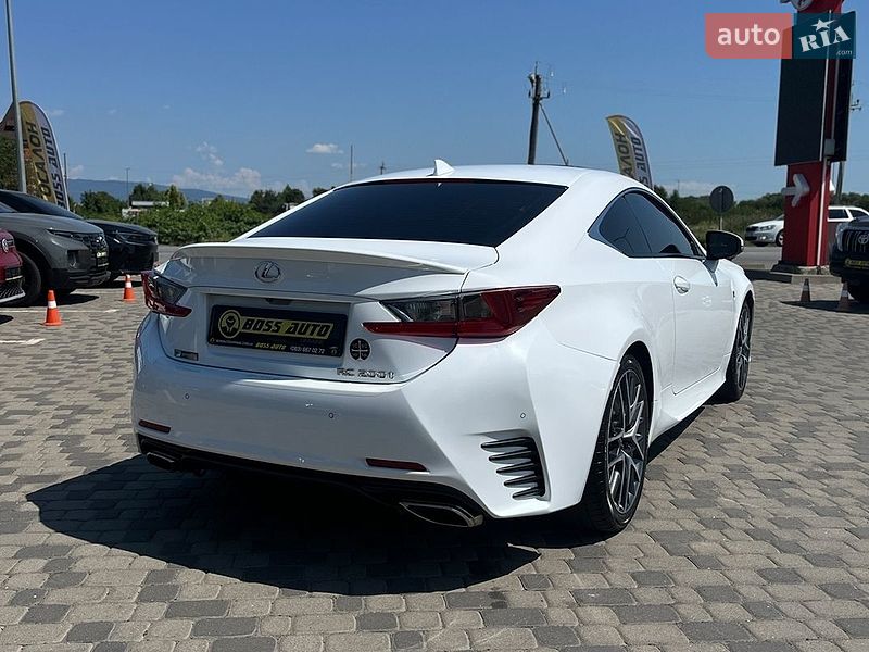 Купе Lexus RC 2016 в Мукачевому фото 7 Купе Lexus RC 2016 в Мукачевому
