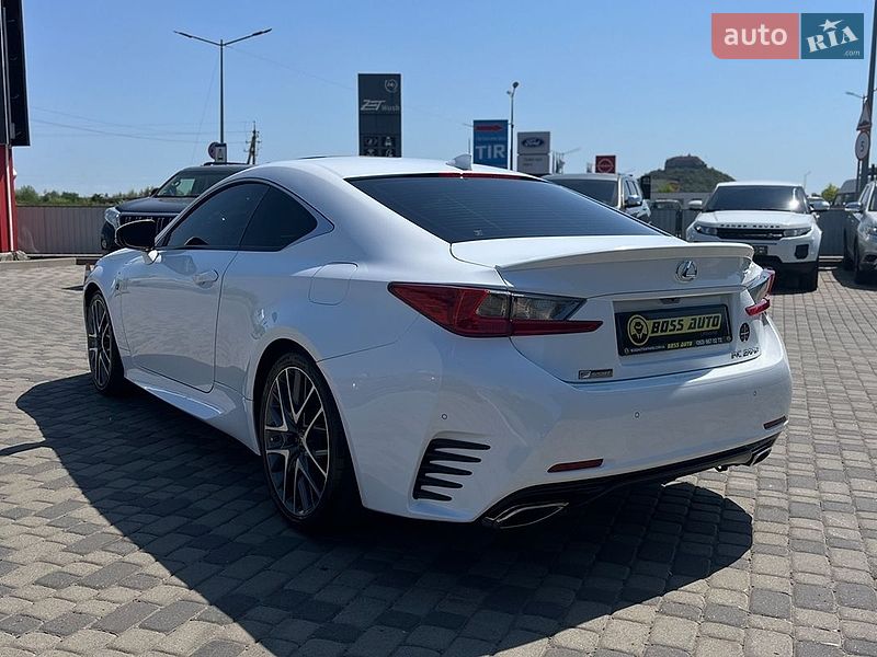 Купе Lexus RC 2016 в Мукачево фото 5 Купе Lexus RC 2016 в Мукачево