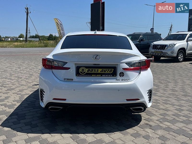 Купе Lexus RC 2016 в Мукачево фото 6 Купе Lexus RC 2016 в Мукачево