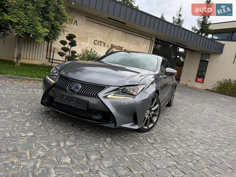 Купе Lexus RC 2016 в Львове