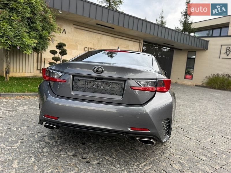 Купе Lexus RC 2016 в Львове