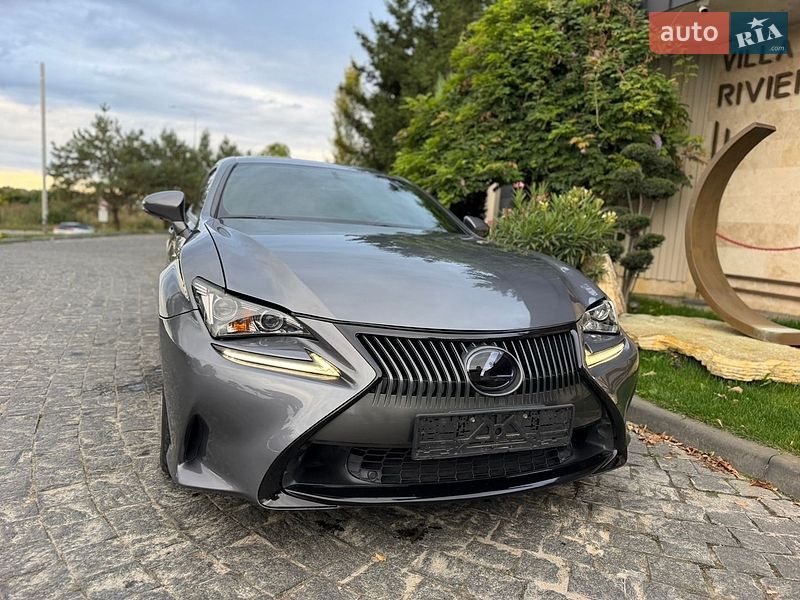 Купе Lexus RC 2016 в Львове