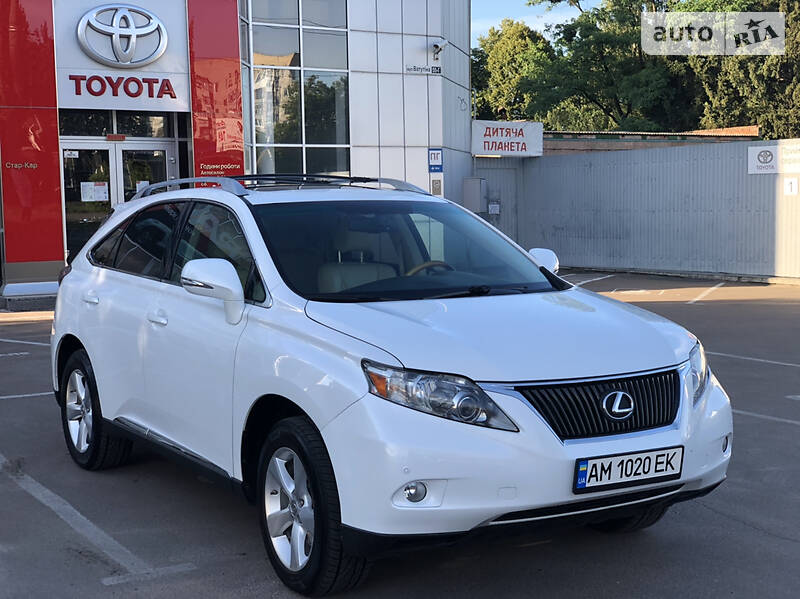 Позашляховик / Кросовер Lexus RX 2010 в Житомирі
