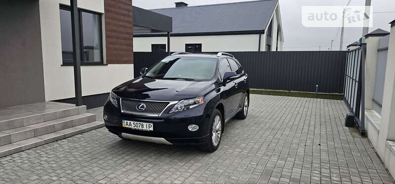 AUTO.RIA – Продам Лексус РХ 2010 (AA5078IP) гибрид (hev) 3.5 ...