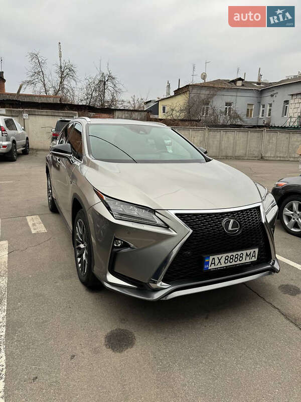 Внедорожник / Кроссовер Lexus RX 2017 в 
