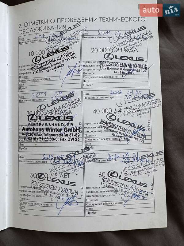 Позашляховик / Кросовер Lexus RX 2010 в Дніпрі фото 34 Позашляховик / Кросовер Lexus RX 2010 в Дніпрі