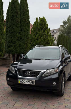 Внедорожник / Кроссовер Lexus RX 2010 в Ужгороде