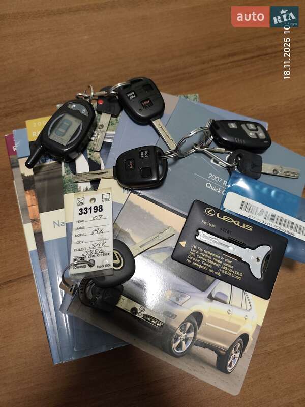 Позашляховик / Кросовер Lexus RX 2007 в Києві