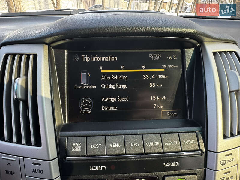 Позашляховик / Кросовер Lexus RX 2007 в Дніпрі