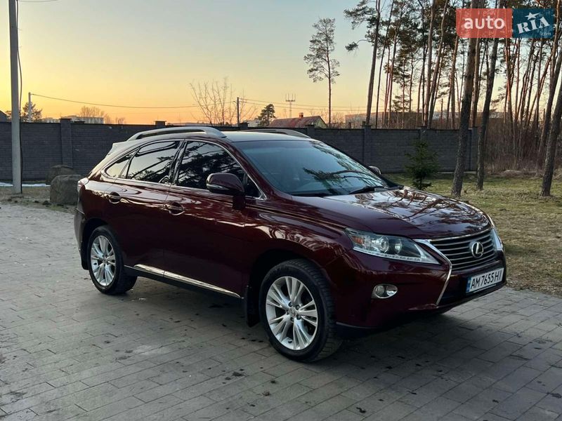 Позашляховик / Кросовер Lexus RX 2012 в Житомирі фото 8 Позашляховик / Кросовер Lexus RX 2012 в Житомирі