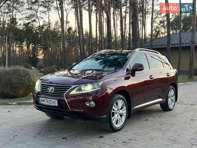Позашляховик / Кросовер Lexus RX 2012 в Житомирі фото 9 Позашляховик / Кросовер Lexus RX 2012 в Житомирі