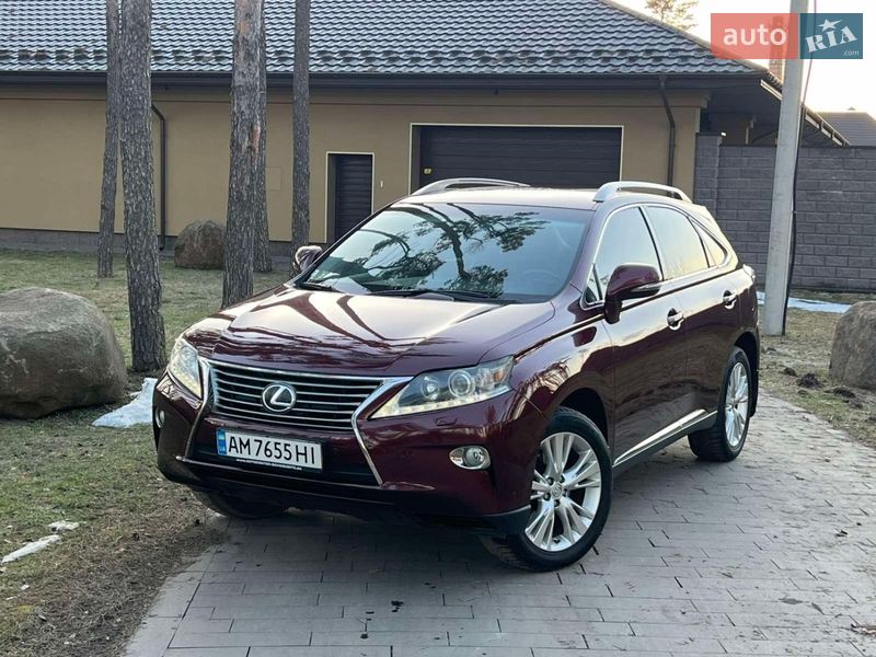 Позашляховик / Кросовер Lexus RX 2012 в Житомирі фото 15 Позашляховик / Кросовер Lexus RX 2012 в Житомирі