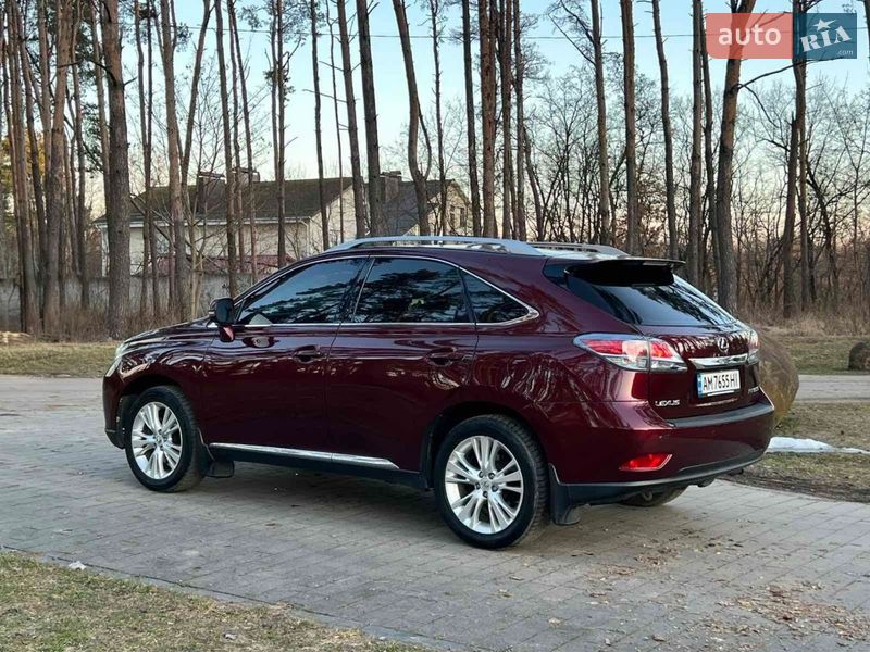 Позашляховик / Кросовер Lexus RX 2012 в Житомирі фото 23 Позашляховик / Кросовер Lexus RX 2012 в Житомирі