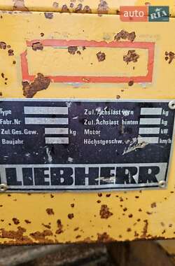 Экскаватор погрузчик Liebherr 942 1988 в 