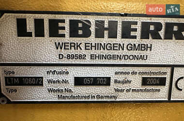 Автокран Liebherr LTM 1060/2 2004 в 