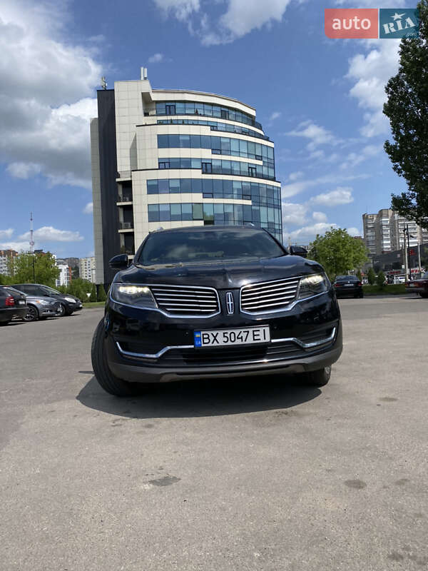 Внедорожник / Кроссовер Lincoln MKX 2016 в Хмельницком
