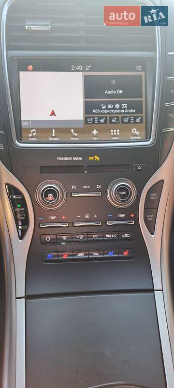 Внедорожник / Кроссовер Lincoln MKX 2017 в Бродах