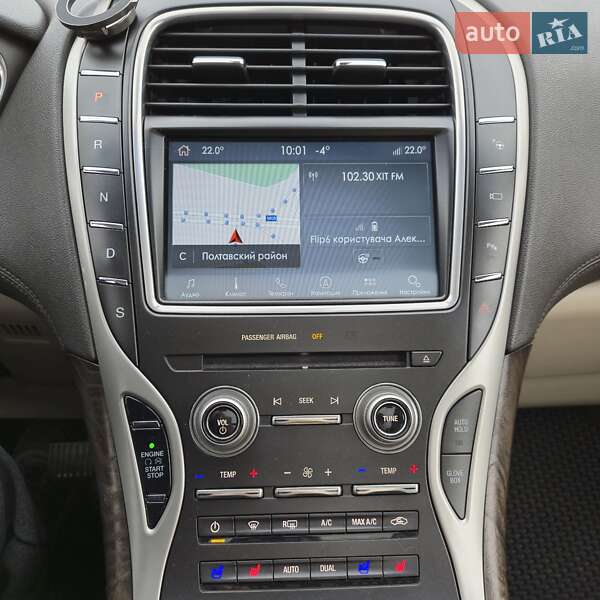 Внедорожник / Кроссовер Lincoln MKX 2016 в Полтаве