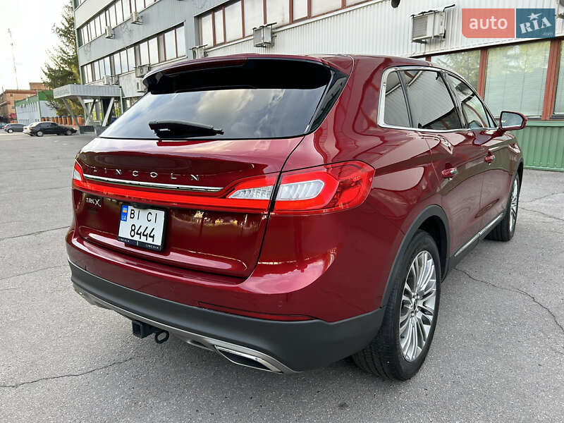 Внедорожник / Кроссовер Lincoln MKX 2017 в Полтаве