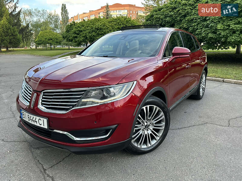 Внедорожник / Кроссовер Lincoln MKX 2017 в Полтаве