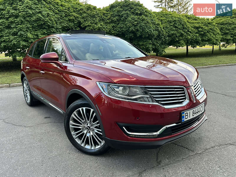Внедорожник / Кроссовер Lincoln MKX 2017 в Полтаве