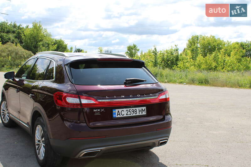 Внедорожник / Кроссовер Lincoln MKX 2017 в Владимире