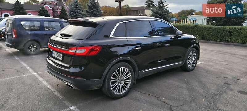Внедорожник / Кроссовер Lincoln MKX 2016 в Каменском