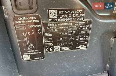 Вилочный погрузчик Linde E 16PH-02 2019 в 