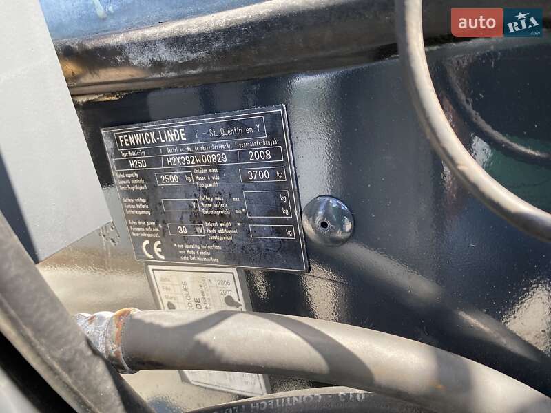 Вилочный погрузчик Linde H 25D 2008 в Луцке