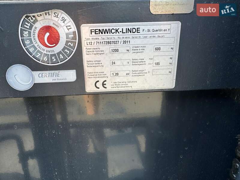 Штабелер Linde L 2011 в Киеве фото 8 Штабелер Linde L 2011 в Киеве