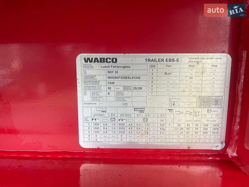 Самосвал полуприцеп Luck SKF 2014 в Черновцах