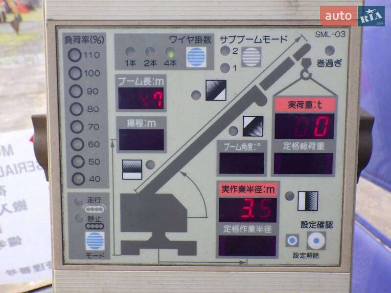 Міні кран Maeda LC 755-3 2002 в Одесі