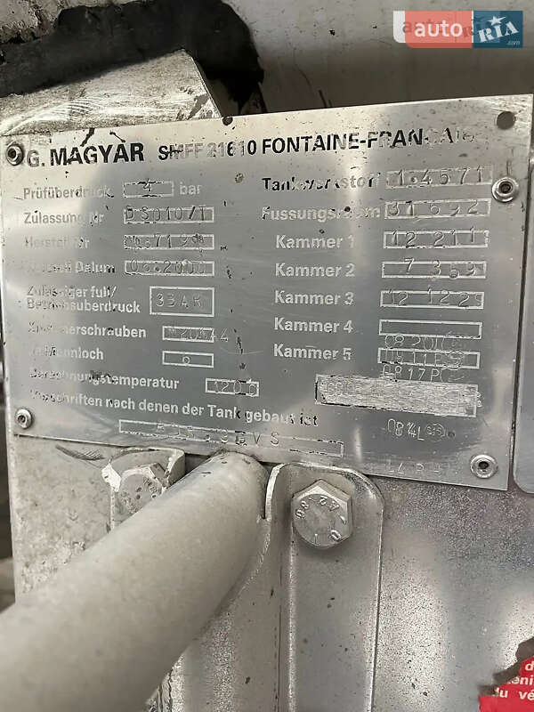 Цистерна полуприцеп Magyar Fuel Tank 2001 в Виннице фото 15 Цистерна полуприцеп Magyar Fuel Tank 2001 в Виннице
