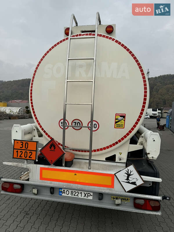 Цистерна напівпричіп Magyar Fuel Tank 2007 в Мукачевому