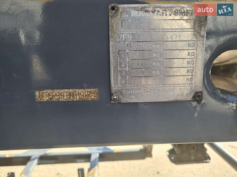 Цистерна полуприцеп Magyar SR34BT 2005 в Виннице фото 8 Цистерна полуприцеп Magyar SR34BT 2005 в Виннице