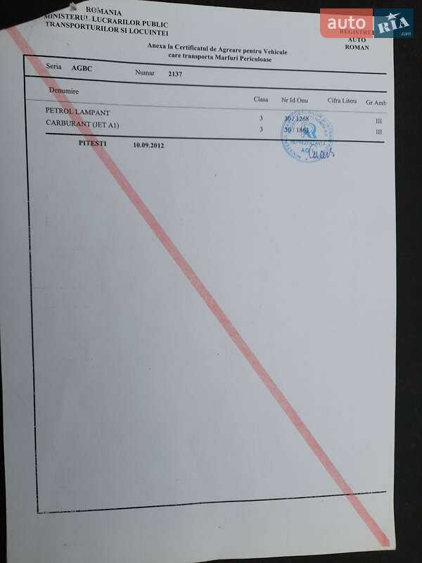 Цистерна полуприцеп Magyar SR 2008 в Киеве