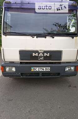 Грузовой фургон MAN 10.163 1995 в Львове
