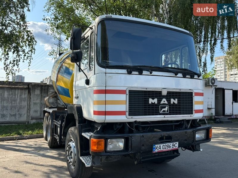 Бетонозмішувач (Міксер) MAN 12.224 1990 в Києві фото 2 Бетонозмішувач (Міксер) MAN 12.224 1990 в Києві