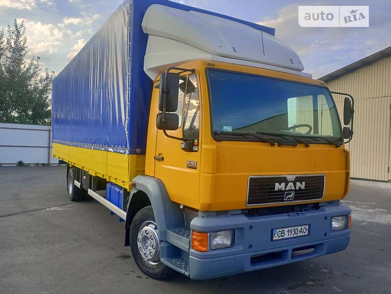 Вантажний фургон MAN 14.163 1998 в Бородянці