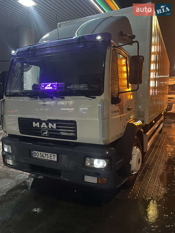 Грузовой фургон MAN 18.220 2003 в Тернополе