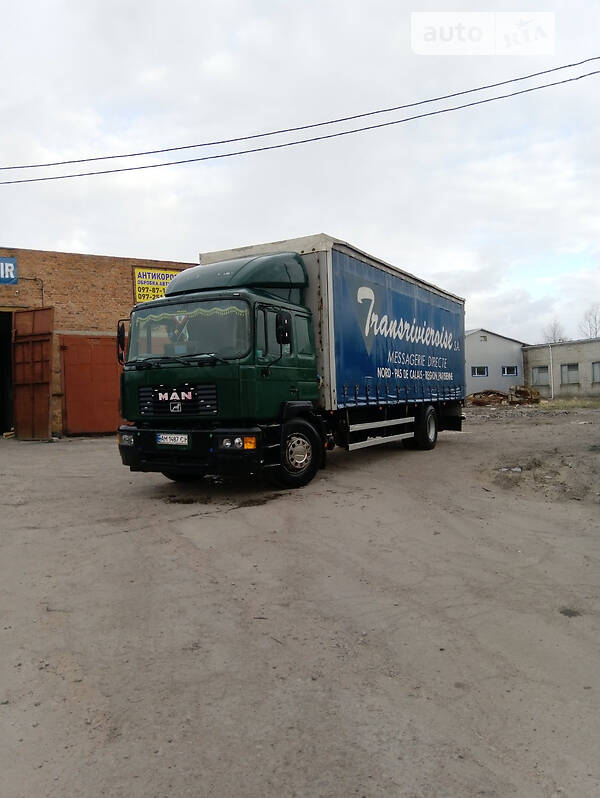 Тентованый MAN 18.225 2005 в 