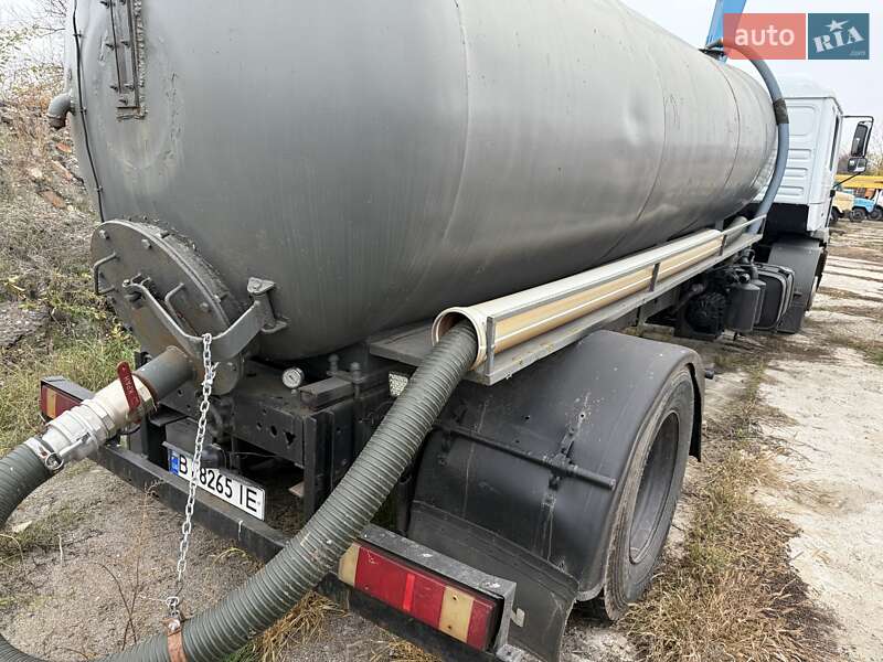 Машина ассенизатор (вакуумная) MAN 18.225 2004 в Пирятине