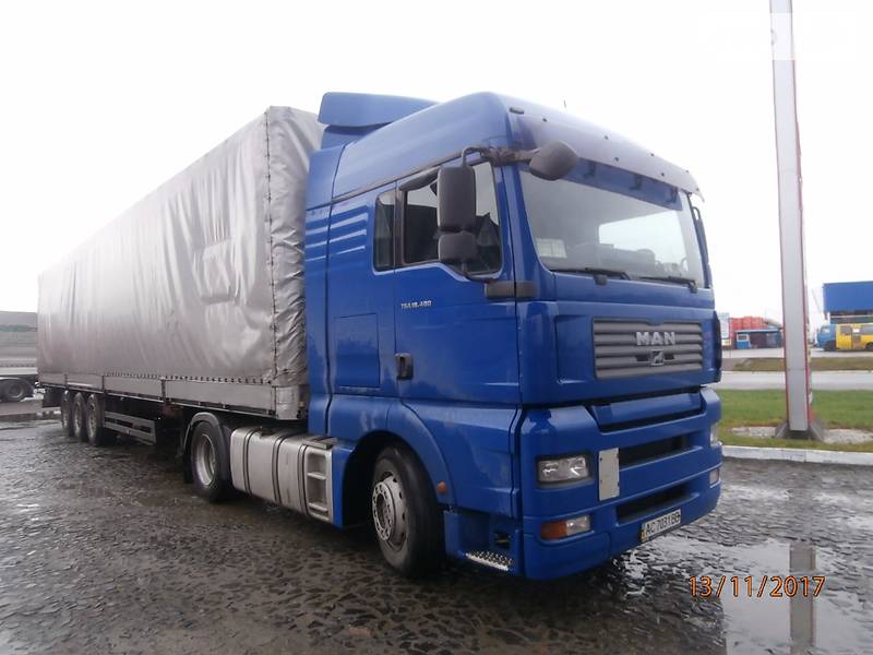 Тягач MAN 18.480 2007 в Луцке