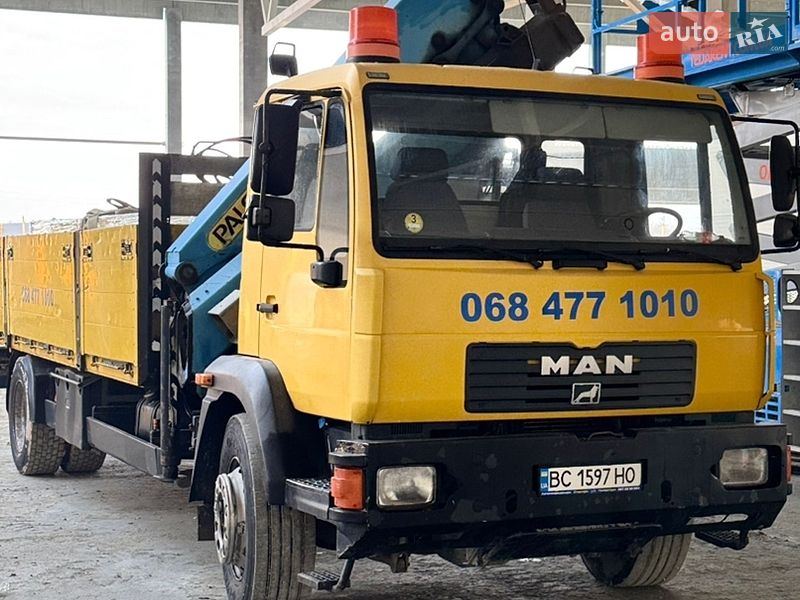 Кран-манипулятор MAN 18 2002 в Львове