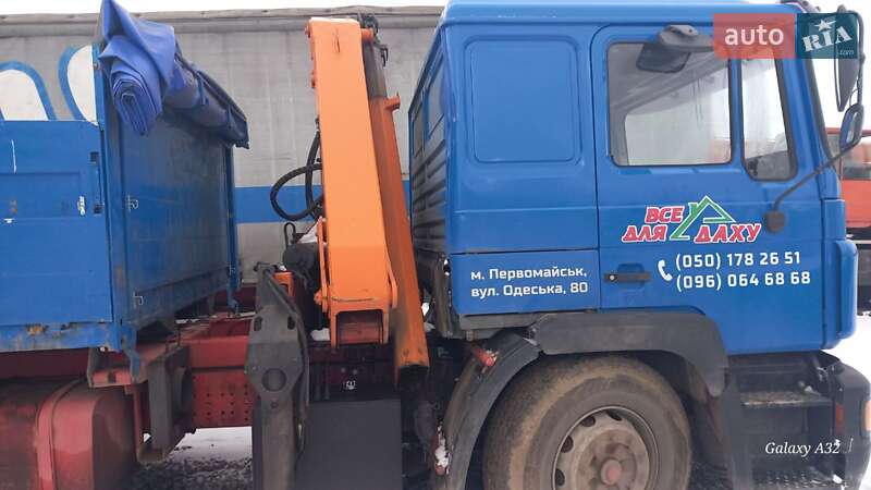 Другие грузовики MAN 19.342 1992 в Первомайске фото 9 Другие грузовики MAN 19.342 1992 в Первомайске